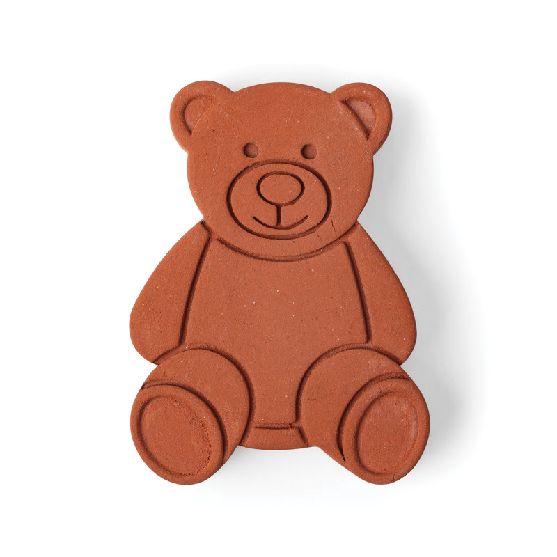 Terracotta Bear for Sugar Jars