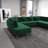 Tyne Velvet U-Shaped Sectional Symmetrical-79003209
