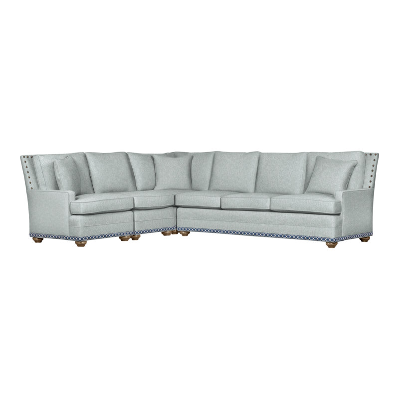 American Bungalow 4-Piece Riverside L-Sectional, Yes, Hampton, Ian Haze