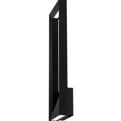 Applique murale à DEL de 28 pouces avec énergie - DEL intelligente et brillante, 1288 lumens 44 W haute performance 3 couleurs à sélection de température 3000K / 4000K 5000K, à intensité variable avec gradateurs compatibles, blanc gravé