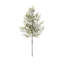 Ensemble de 6 fausses aiguilles de pin artificielles 21,7 po x 4,7 po x 2,4 po vert / blanc