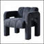 Fauteuil d'appoint rembourré de 31,10 pouces de large, confort en forme de nuage et facile à assembler pour les espaces de vie modernes-444440636