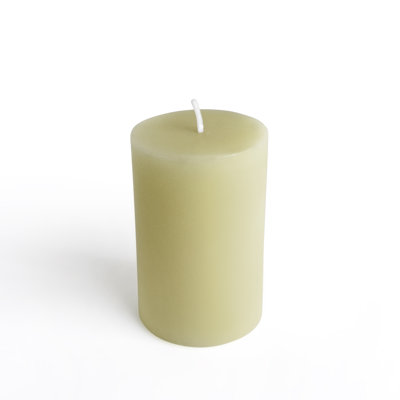 Oliva Unscented Pillar Candle