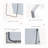 Mirta Rectangle Metal Full Length Mirror-129299005-92481032