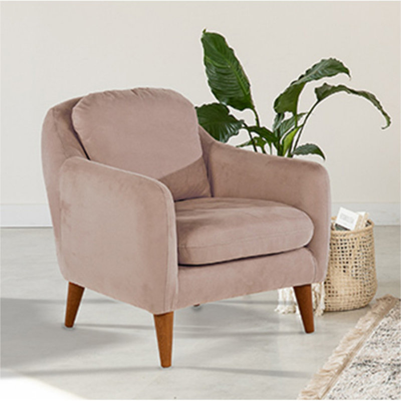 Kisag 2 - Piece Living Room Set, Stone 100% Fabric
