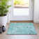 Premium Machine Washable Prisco Teal Rug