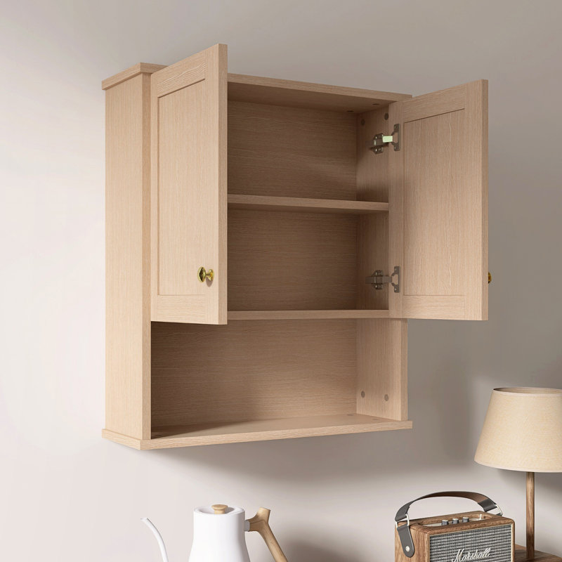 Armoire à pharmacie murale 29 po H x 26 po avec tablettes réglables
