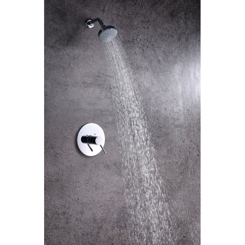 Pinnacles Series Shower Faucet with Rough in-Valve, Chrome