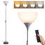 178cm Polished Torchiere Floor Lamp