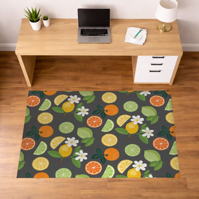 Tapis de sol antidérapant Sunny Citrus