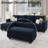 Skerl 46.9'' Long Upholstered Flip Top Storage Bench Storage Ottoman Seat Footstool-2023820347