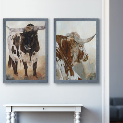 « pacifique-sensation facile » par antonyme bunjamin (abe)-ensemble de 2 reproductions d’art sur cadre photo