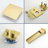 10 Inch Wall Mounted Shower System With Waterfall Tub Spout Single Handle Shower Faucet Set Brass High Pressure Shower Trim Kit With Rough-In Valve-110359266