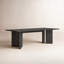 Huxley Dining Table 84"-Smoked Black-1490978718-1490978716