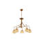 Klassen 5-Light Shaded Chandelier
