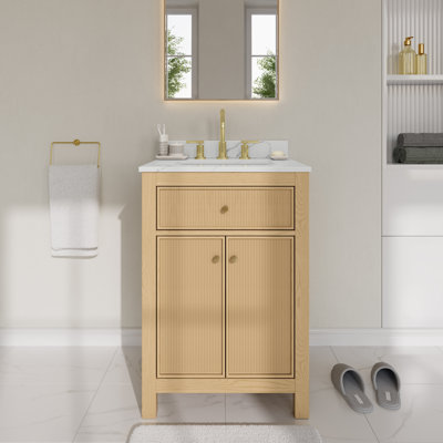 Pendry Freestanding Single Bathroom Vanity with Top