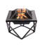 Steel Charcoal Fire Pit Table