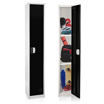 Casier de rangement 72 po à 1 niveau en acier avec serrure numérique