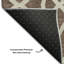 Tapis chocolat Prisco lavable à la machine de qualité supérieure-993252998