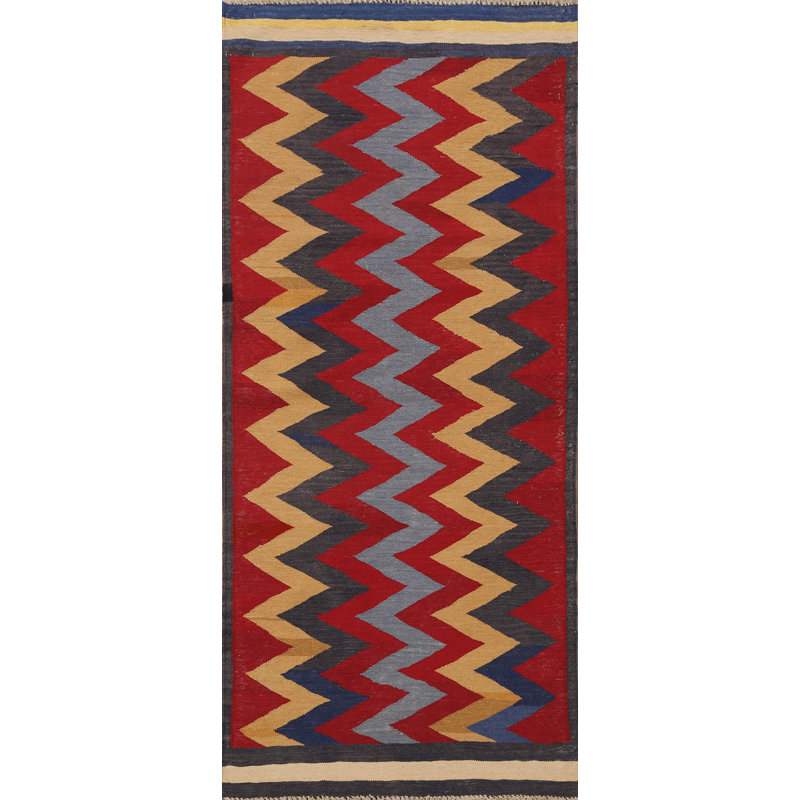 Wool Chevron Indoor Rug