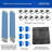 Machrus 16' Trampoline Safety Enclosure with Net, Poles and Foam Sleeves - Trampoline not Included