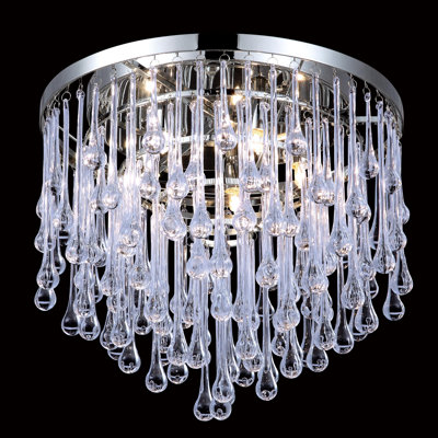 Hollywood Blvd. 5 - Light Flush Mount