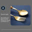 Bamboo Handle Stainless Steel Flatware Set - 30 Pieces Knives, Forks, Spoons For Home Or Restaurant