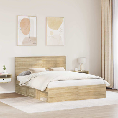 Solid Wood Bed