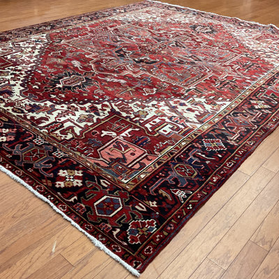 Hand Knotted Wool Geometric Indoor Rug