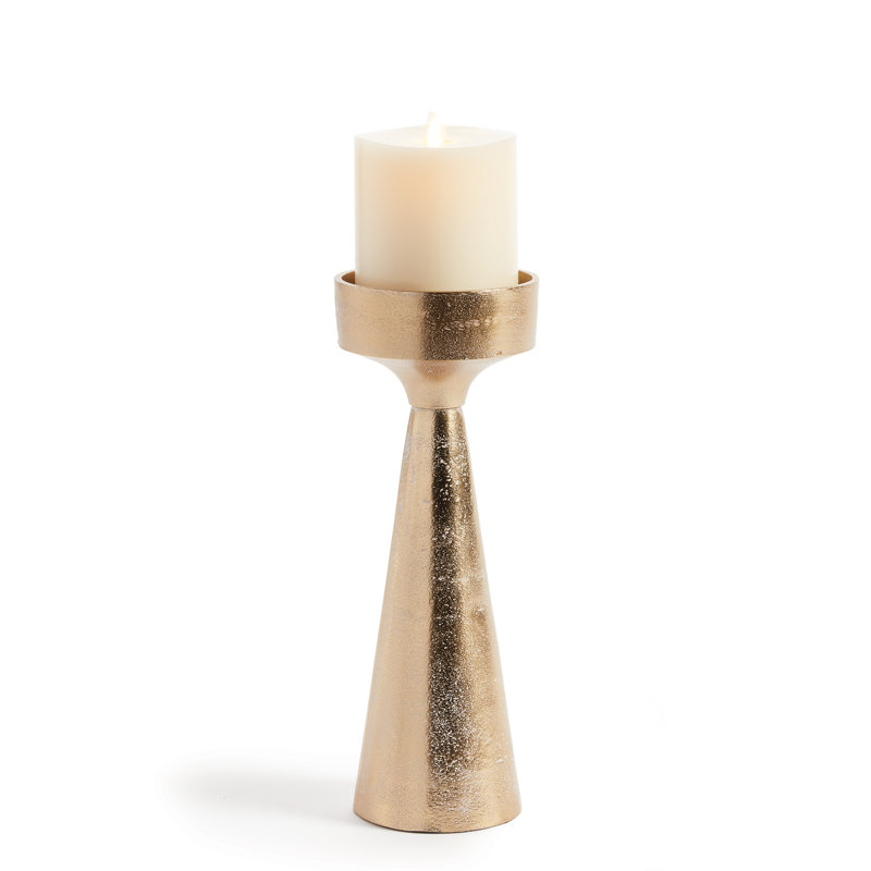 Florence Candlestick, 13" H x 4" W x 4" D