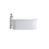 Celine 69.5'' L Freestanding Soaking Bathtub