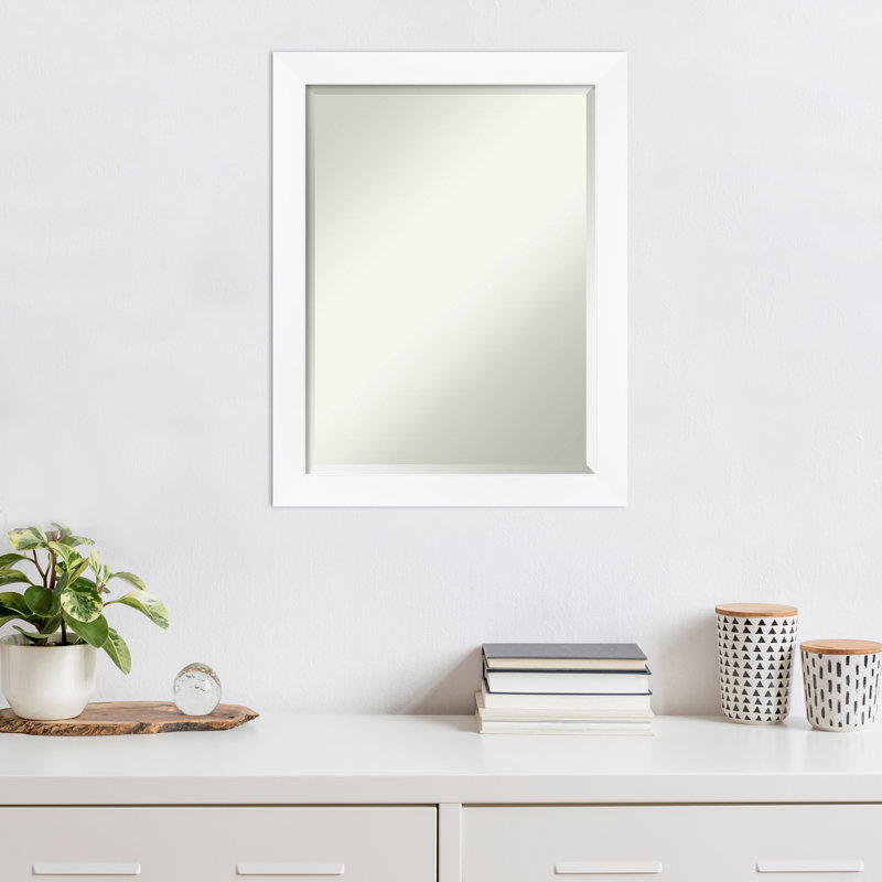 Miroir d'appoint mural Saniveieri, 27,25 po x 21,25 po