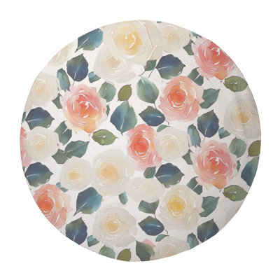 Tapis tressé Petal Breeze