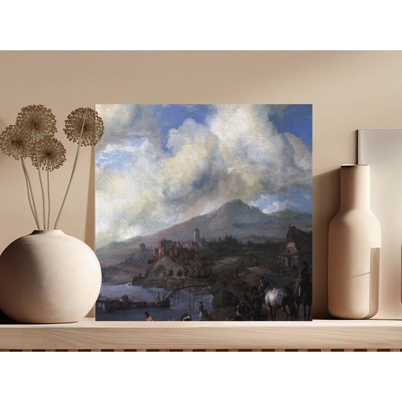 1 Piece Wrapped Canvas Wall Art Set, 32x32
