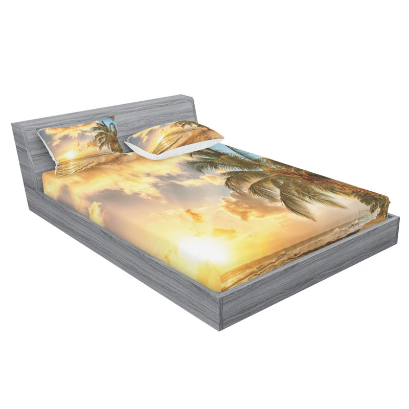Microfiber Sheet Set, Full Sheet Set with Fitted Sheet