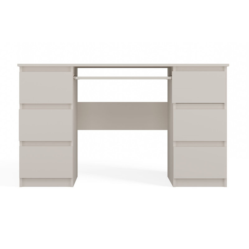 Laverton Computer Desk, Cashmere