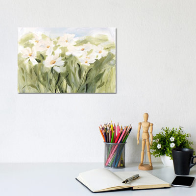Daisy Meadow - Wall Art Print - Wrapped Canvas