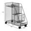 47cm H x 23cm W Metal Etagere Bookcase-2048839556