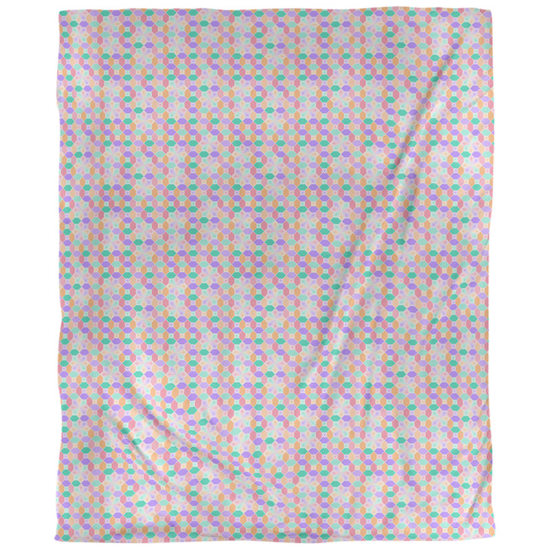 Tissu en verre coloré, Lin huître palazzo, L 54 po x l 36 po, Mauve et orange