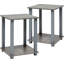 Ensemble de tables de bout avec rangement Bianco-147112728-146621111