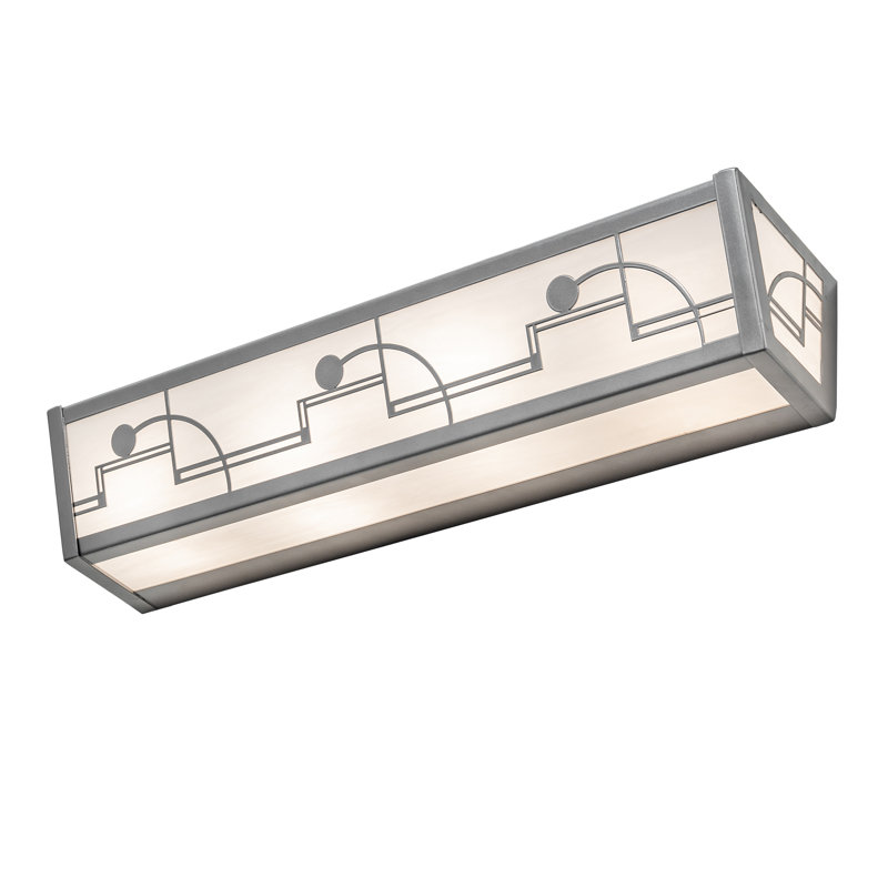 Revival Deco 4 - Light Vanity Light, White