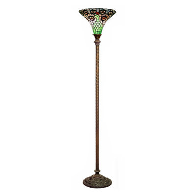 Pierz 72'' Bronze Torchiere Floor Lamp