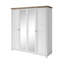 Nielsine 4 Door Manufactured Wood Wardrobe-1631374173