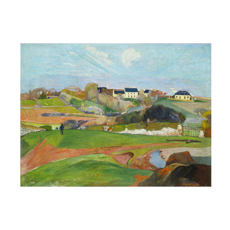 «Gaugin Paysages I» sur, H 24 po x l 32 po