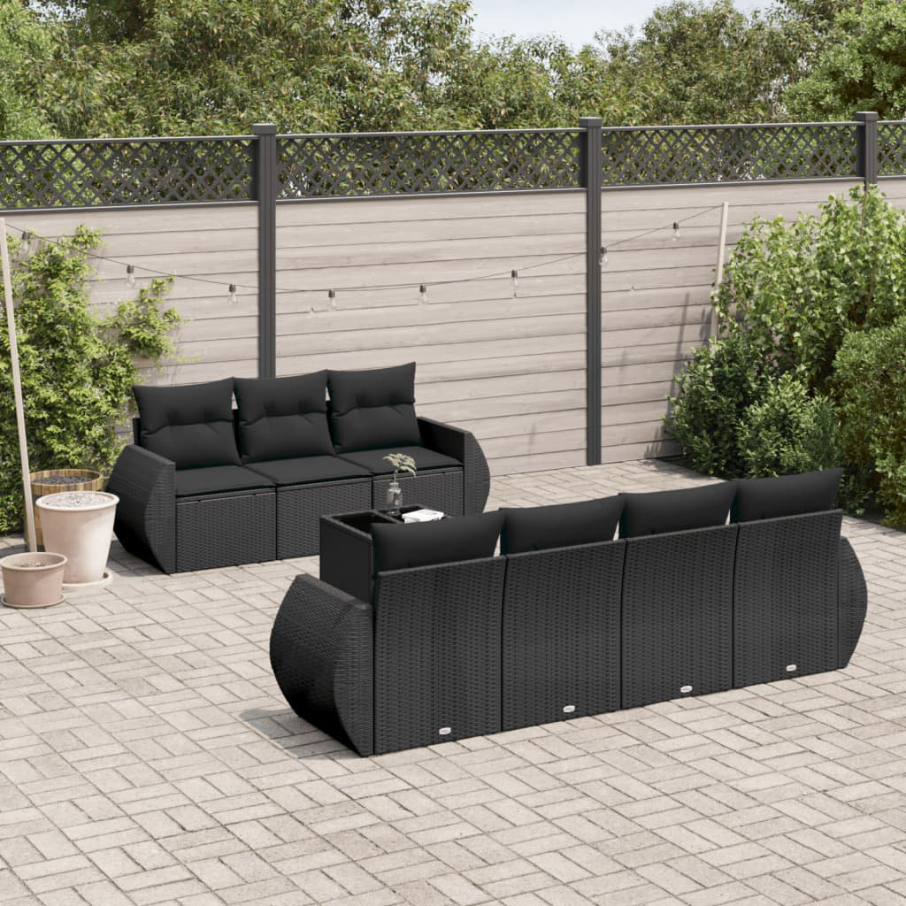 Gartensofa mit Kissen