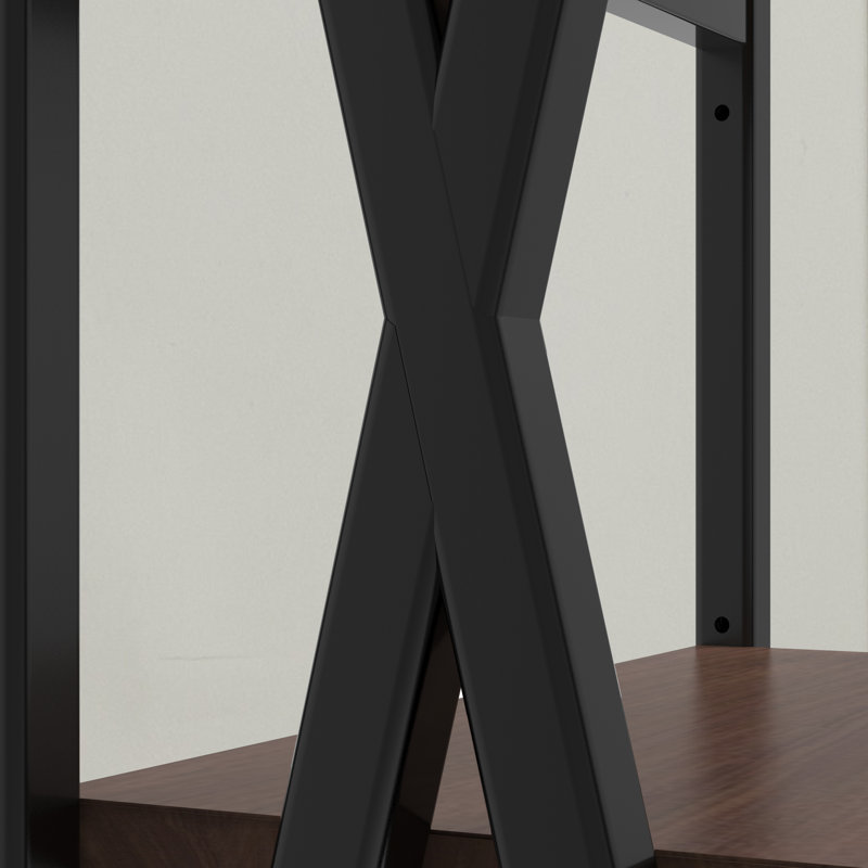 Étagère de rangement à 4 niveaux Conner, H 56,3 po x l 25,6 po x P 15,8 po