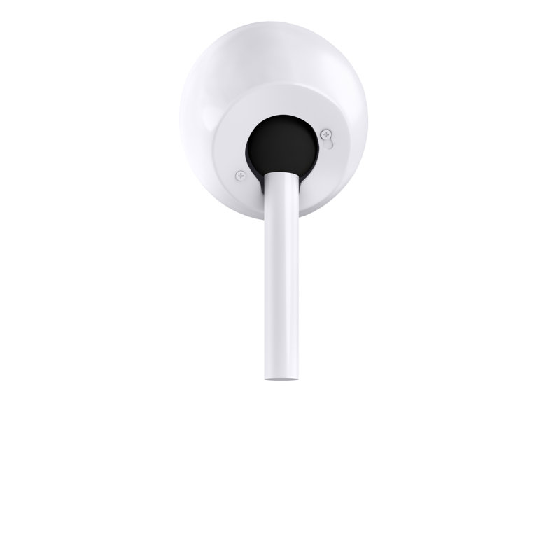 Auvent pour ventilateur de plafond, Blanc lustré
