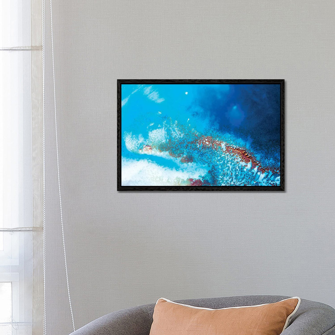 Into The Blue von Petra Meikle De Vlas - Galerie-verpackte Leinwand Giclée auf Leinwand