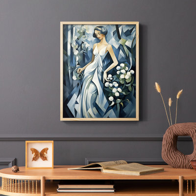 WOMEN Series DLxx III - reproduction encadrée de qualité supérieure - prête à être accrochée - aucun clou requis