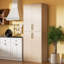 Armoire de 71 po de hauteur avec 4 portes, armoire de rangement pour garde-manger, armoire de garde-manger autoportante, huche de cuisine avec poignées dorées pour la salle à manger et la salle de bain-995788249